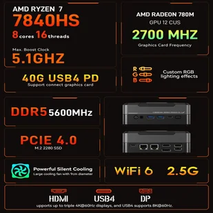 T-bao MN78 Mini PC - Mini PC - miniaturka - grafika 11
