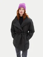 Kurtki damskie - Gap Kurtka zimowa 451444 Czarny Oversize - miniaturka - grafika 1