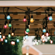 Lampy ogrodowe - Sylvania Festoon String łańcuch, E27 RGB-LED - miniaturka - grafika 1