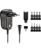 Zasilacze i transformatory - Goobay Zasilacz uniwersalny regulowany 3-12V, 1000mA, 9 wymiennych końcówek - miniaturka - grafika 1