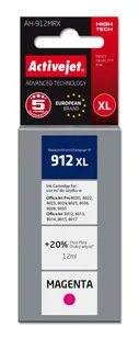 Tusz Activejet AH-912MRX (zamiennik HP 912XL 3YL82AE; Premium; 990 stron; czerwony) - Tusze zamienniki - miniaturka - grafika 3