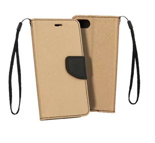 Kabura Telone Fancy do Samsung Galaxy S22 Ultra złoto-czarna - Etui i futerały do telefonów - miniaturka - grafika 1