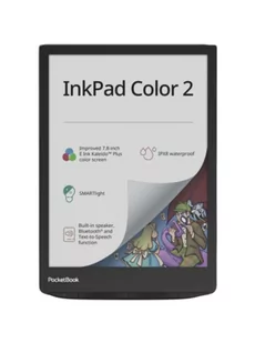PocketBook InkPad Color 2 moon silver - Czytniki ebooków - miniaturka - grafika 1
