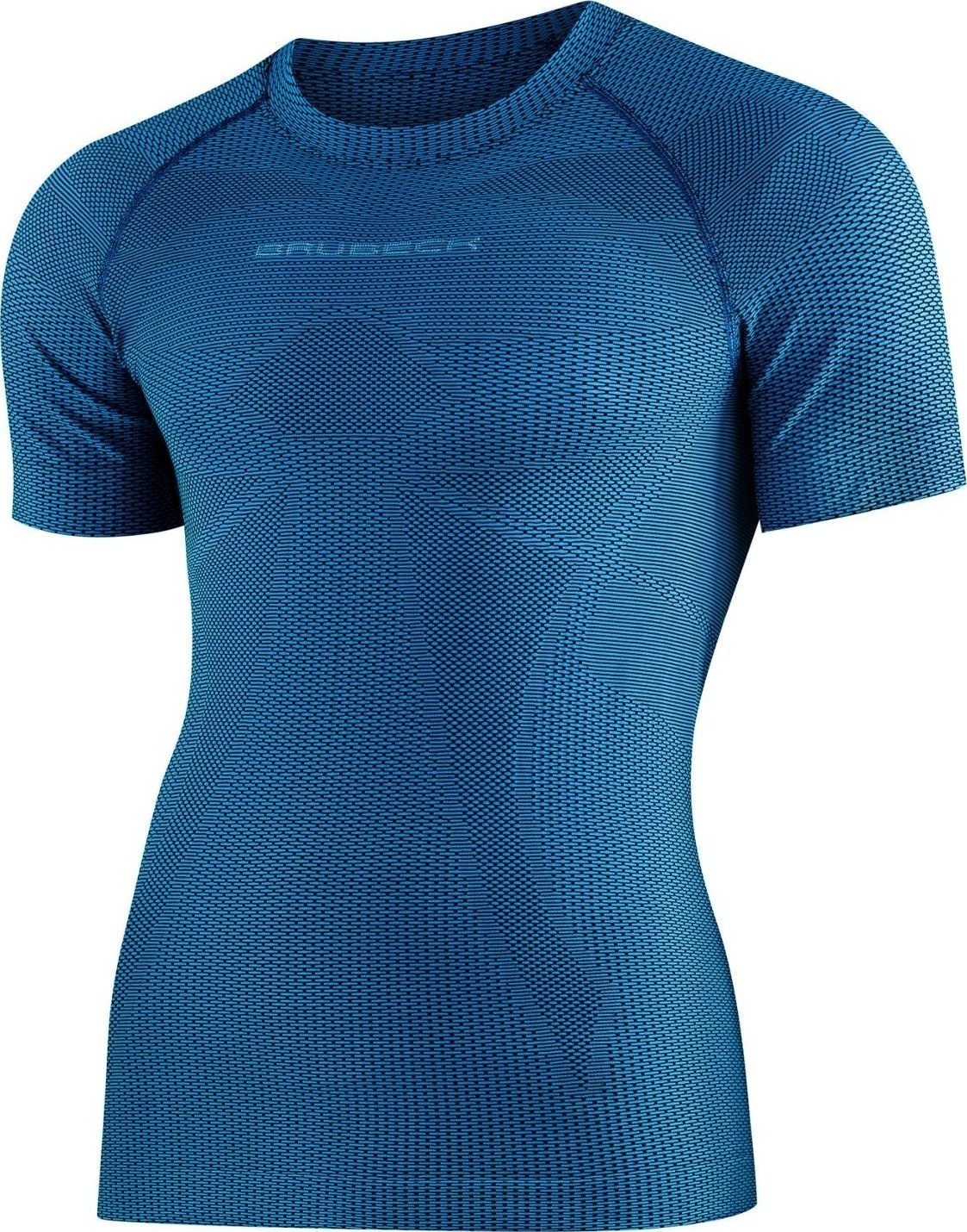 Brubeck Koszulka męska 3D PRO z krótkim rękawem SS13740 ciemnoniebieski S