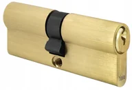 Meble modułowe i akcesoria - Wkładka do zamka drzwi mosiądz 30/50 mm + 3 klucze - miniaturka - grafika 1