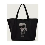 Torebki damskie - Karl Lagerfeld Shopperka ikon rhinestone - miniaturka - grafika 1
