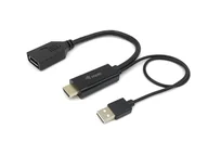 Adaptery i przejściówki - Equip 119039 adapter kablowy 0,15 m HDMI Typu A (Standard) DisplayPort Czarny - miniaturka - grafika 1