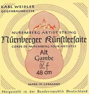 Akcesoria do instrumentów smyczkowych - Nurnberger Nurnberger (645451) struna do chordofonu smyczkowego - D - Menzura 37cm - miniaturka - grafika 1