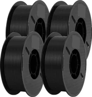 Filamenty i akcesoria do drukarek 3D - Filament PLA do drukarek 3D, średnica 1,75 mm, tolerancja ±0,03 mm, PLA BLACK 4KG - miniaturka - grafika 1