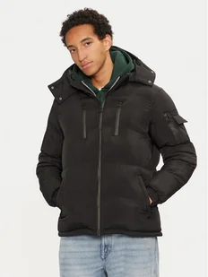 Brave Soul Kurtka zimowa MJK-BROCKHALLCRI Czarny Regular Fit - Kurtki męskie - miniaturka - grafika 1