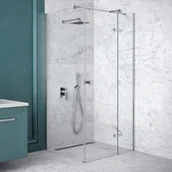 Kabiny prysznicowe - BESCO BESCO PKP-90-195-C PIXA kabina kwadratowa przejrzyste szk$1131o lewa prawa - miniaturka - grafika 1