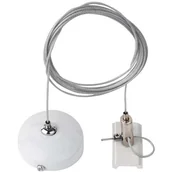 Akcesoria do oświetlenia - Zawiesie do szynoprzewodu magnetycznego Komatsu 6584 Shilo białe - miniaturka - grafika 1