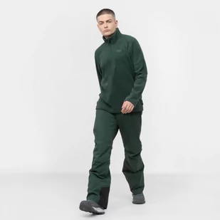 Męskie spodnie narciarskie HELLY HANSEN LEGENDARY INSULATED PANTS - zielone - Spodnie sportowe męskie - miniaturka - grafika 1