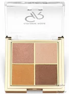 Cienie do powiek - Golden Rose - Quattro Eyeshadow Palette - Paleta 4 cieni do oczu - 4x2,2 g - 07 BRONZE VISION - miniaturka - grafika 1