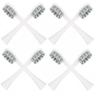 Końcówki do szczoteczek elektrycznych - 8x końcówki SZARE do szczoteczki sonicznej Oclean SE / X / X PRO / X PRO Elite / X PRO Digital / X10 / One / Air / Z / F1 / FLOW / Endurance - Reptila - miniaturka - grafika 1