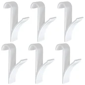 Wieszaki do szafy - WIESZAK haczyk na GRZEJNIK ŁAZIENKOWY kaloryfer 6x - miniaturka - grafika 1