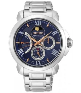 Zegarek ZEGAREK MĘSKI SEIKO SRX017P1 PREMIER KINETIC - Zegarki męskie - miniaturka - grafika 1