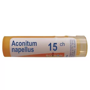 Boiron Aconitum napellus, 15 CH, gran., 4 g,(MZ19324) 3061410 - Homeopatia - miniaturka - grafika 1
