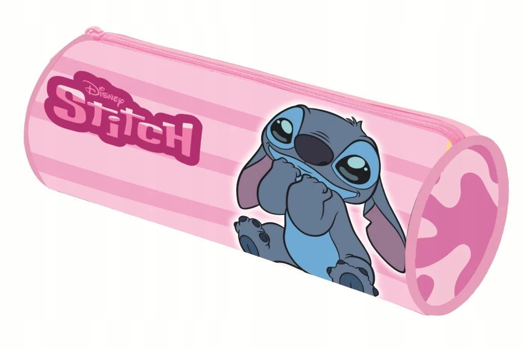 STITCH PIÓRNIK SASZETKA TUBA RÓŻOWA 23 cm
