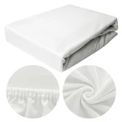 Prześcieradła - Prześcieradło 180x200 Jersey z Gumką Janet 01 - miniaturka - grafika 1