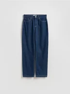 Spodnie damskie - Reserved - Jeansy straight fit - granatowy - miniaturka - grafika 1