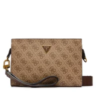 Torby męskie - Saszetka Guess HMMILO P6157 Beżowy - miniaturka - grafika 1