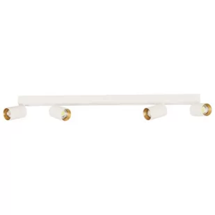 Perugia lampa sufitowa z pilotem 4xGU10 + 1xLED biała LP-0703/4C WH - Lampy sufitowe - miniaturka - grafika 1