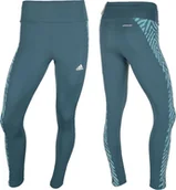 Legginsy - Adidas Legginsy damskie adidas Designed to Move Hi niebieskie GT0136 L - miniaturka - grafika 1