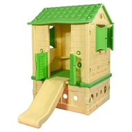 Place zabaw - Małpiszon, domek dla dzieci King 106×90 cm żółty - miniaturka - grafika 1