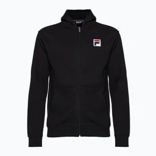 Bluza FILA Bergede Loose Fit Zip Hoody black - Bluzy damskie - miniaturka - grafika 1