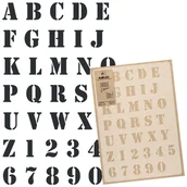 Szablony malarskie - Szablon Malarski wielokrotny // 65x95cm // Litery - miniaturka - grafika 1