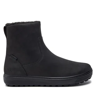 Botki ECCO Soft 7 Tred W 45075302001 Czarny - Botki damskie - miniaturka - grafika 1