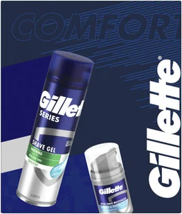 Gillette - zestaw Series Sensitive - Zestawy kosmetyków męskich - miniaturka - grafika 1