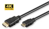 Kable - Microconnect HDM1919C3 kabel HDMI 3 m HDMI Typu A (Standard) HDMI Type C (Mini) Czarny - miniaturka - grafika 1