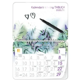 Kalendarz szkolny Tablica 2025/26 - Kalendarze - miniaturka - grafika 1