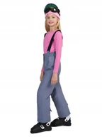 Spodnie narciarskie - Dziewczęce spodnie narciarskie 4F FTRF0948 j.szary 25S 134 cm - miniaturka - grafika 1