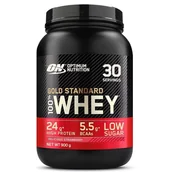 Odżywki białkowe - Optimum Nutrition Odżywka białkowa NUTRITION Gold Standard 100% Whey 908g Smaki Truskawka - miniaturka - grafika 1