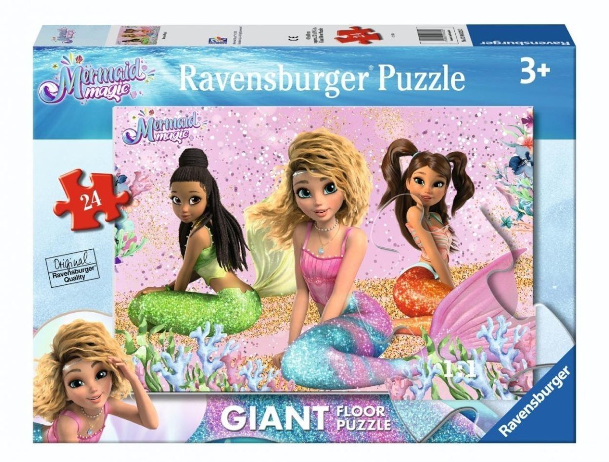 Ravensburger Puzzle 24 Mermaid Magic Giant