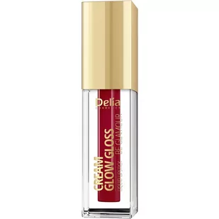 Delia Cosmetics Cream Glow Gloss Pomadka w płynie nr 206 It's My Time 5ml - Szminki - miniaturka - grafika 1