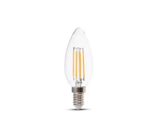 LED Żarówka ściemnialna FILAMENT E14/4W/230V 3000K - Żarówki LED - miniaturka - grafika 1