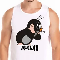 Koszulki męskie - 0450 Tank Top Koszulka Krecik Sąsiedzi Rumcajs S - miniaturka - grafika 1