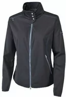 Bluzy sportowe damskie - Pikeur Bluza softshell DELA damska - anthracit - miniaturka - grafika 1