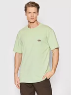 Koszulki męskie - Vans T-Shirt Off The Wall VN0A5KGC Zielony Classic Fit - miniaturka - grafika 1