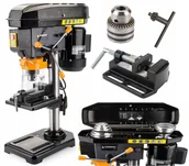 Wiertarki - WIERTARKA STOŁOWA SŁUPOWA KOLUMNOWA LASER + IMADŁO - miniaturka - grafika 1