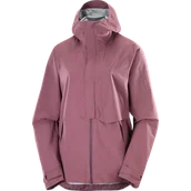 Kurtki i kamizelki sportowe damskie - KURTKA DAMSKA SALOMON OUTERPATH PRO 2.5L W C24465 - miniaturka - grafika 1