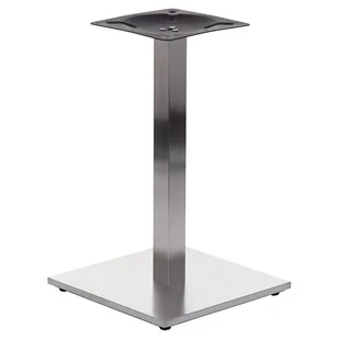Podstawa stołu/stolika SH-2002-1/S/6, stal nierdzewna szczotkowana, wymiary 45x45x71,5 cm - do hotelu, restauracji ,baru, biura - Meble modułowe i akcesoria - miniaturka - grafika 1
