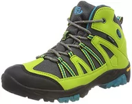 Buty dla chłopców - Brütting Uniseks Dziecięce OHIO HIGH, Trekkingi, Cytrynowy/Szary/Niebieski, 36 EU - miniaturka - grafika 1