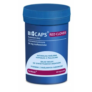 ForMEDS Red Clover Extract Z czerwonej koniczyny 60 x Bi okaps / 300 mg - Witaminy i minerały - miniaturka - grafika 1