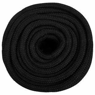 Linka żeglarska, czarna jednolita, 16 mm, 50 m, polipropylen - Żeglarstwo - miniaturka - grafika 4