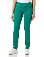 Spodnie damskie - s.Oliver Jeansy damskie, Betsy Slim Fit, Zielony 76z8, 36W / 30L - miniaturka - grafika 1
